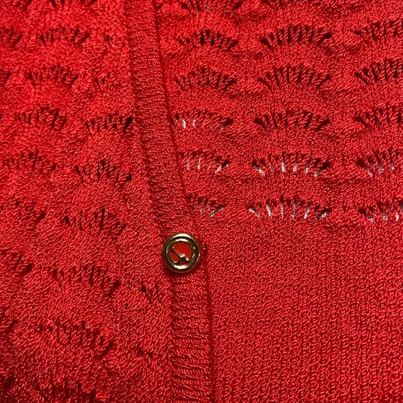 ST. JOHN Twin Set Sweater Set Cardigan and Matching Shell - Picture 15 of 16